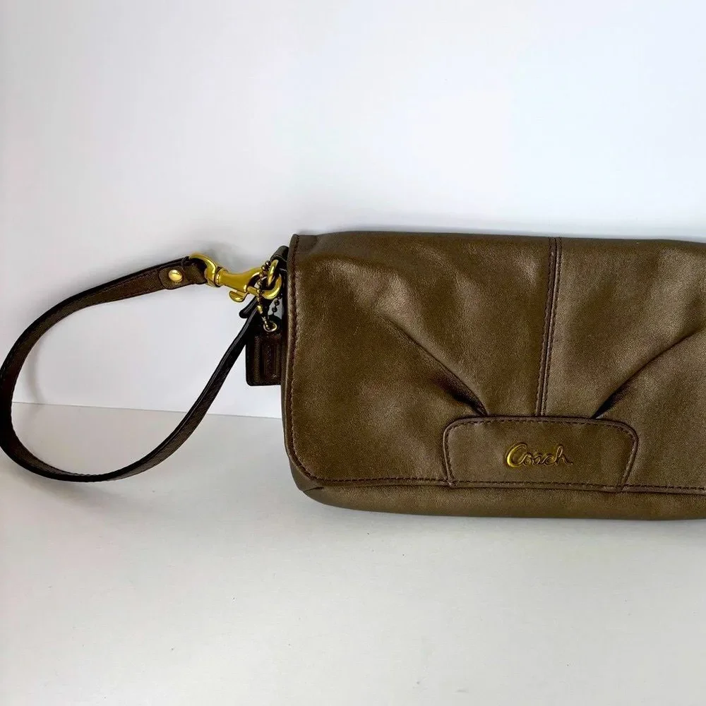 Coach ‘Ashley’ Metallic Women's Clutch